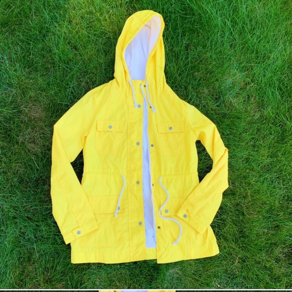 Yellow Old Navy Raincoat